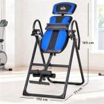 HOMCOM Foldable Gravity Inversion Table for Back Therapy