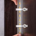 200 Pack LED Strip Light Clips for Christmas