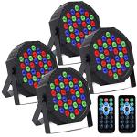 Music-Synced LED Stage Lights for Parties