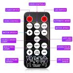 U'King Sound Activated DJ Party Lights Set