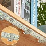 Outdoor LED Strip Light Mounting Clips with Screws