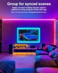 Smart Color Changing Music Sync String Lights 33ft