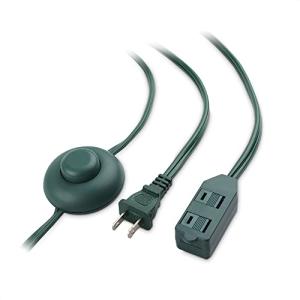 10ft Christmas Tree Extension Cord with Foot Switch