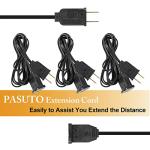 6 FT Power Extension Cord for Holiday Lights