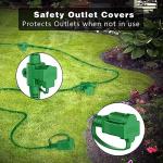 50 FT Outdoor Extension Cord with 6 Outlets