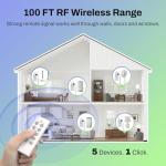 Wireless Remote Control Switch for Christmas Lights