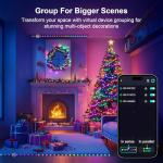 RGB Music Sync Fairy String Lights with Remote