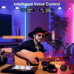 RGB LED Flood Lights with Bluetooth App Control