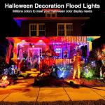 RGB LED Flood Lights with Bluetooth App Control