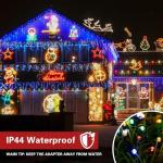 Toodour 82FT LED Christmas Music Sync Lights