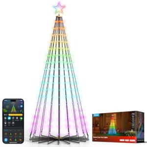 Govee 6ft Music Sync Christmas Cone Tree Lights