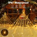 Smart Music Sync Christmas Tree Lights with Remote