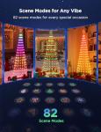 Govee 6ft Music Sync Christmas Cone Tree Lights