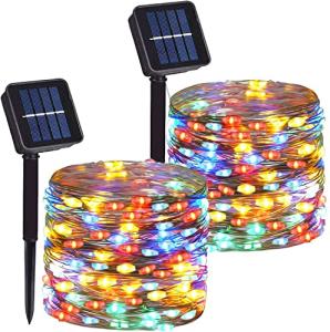 200 LED Solar Copper Wire Music Lights Set