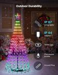Govee 6ft Music Sync Christmas Cone Tree Lights