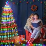 Uniwolf Smart Music Sync Christmas Lights, 11ft