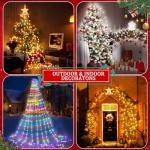 Uniwolf Smart Music Sync Christmas Lights, 11ft