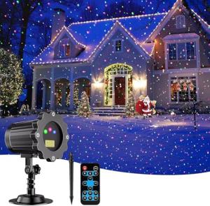 Synchronized Laser Christmas Projector Lights for Outdoors