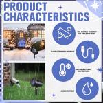 Christian Nativity Scene Music-Synced Projector Lights