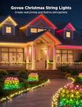 Govee 66ft RGBIC Smart Christmas Lights with Music Sync