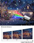 Synchronized Laser Christmas Projector Lights for Outdoors