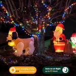 HUGSVIK 50LED Solar Christmas Lights – 21FT, 8 Modes