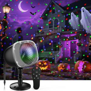 Colorful Christmas Projector Lights with Remote Control