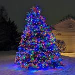 HUGSVIK 50LED Solar Christmas Lights – 21FT, 8 Modes