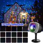 Colorful Christmas Projector Lights with Remote Control