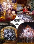 Snowflake Projection Lights for Christmas Music Shows