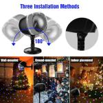 Colorful Christmas Projector Lights with Remote Control