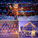 Colorful Christmas Projector Lights with Remote Control
