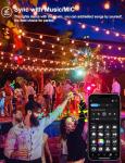 200 LED Music Sync Fairy Lights - Color Changing