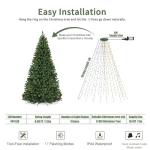 Smart Music Sync Christmas Tree Lights, 400 LEDs
