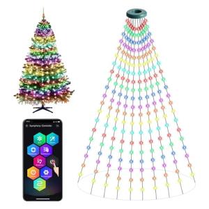 Music Sync Christmas Tree LED String Lights