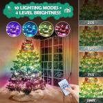 Music Sync Christmas Tree LED String Lights