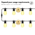 50ft Color Changing Musical Outdoor String Lights