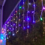 GTSYDING Music-Synchronized LED Icicle Lights 13Ft