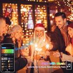 Music Sync Color Changing Christmas Lights 66ft