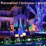 Synchronized Music Christmas Icicle Lights with Remote