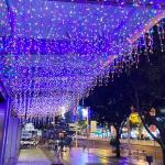 GTSYDING Music-Synchronized LED Icicle Lights 13Ft