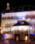 White 10 Tube 240 LED Meteor Shower Lights