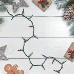 Mini Multi-Color Christmas Lights Synchronized to Music