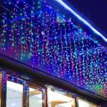 GTSYDING Music-Synchronized LED Icicle Lights 13Ft