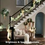 33ft RGB Christmas Lights, Synchronized to Music