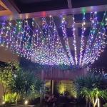 GTSYDING Music-Synchronized LED Icicle Lights 13Ft