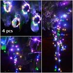 Abkshine 4-Pack Multicolored LED Music Lights