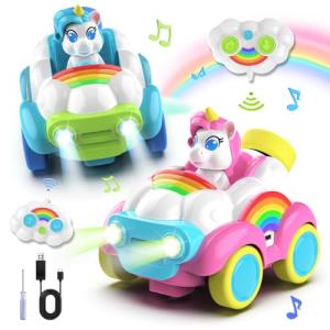 Christmas Lights Synchronized Music Remote Control Car Set