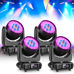 RGBW LED Moving Head Light for Music Parties