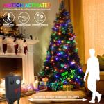 Motion Sensor Music Sync Christmas Lights 108FT 300LED